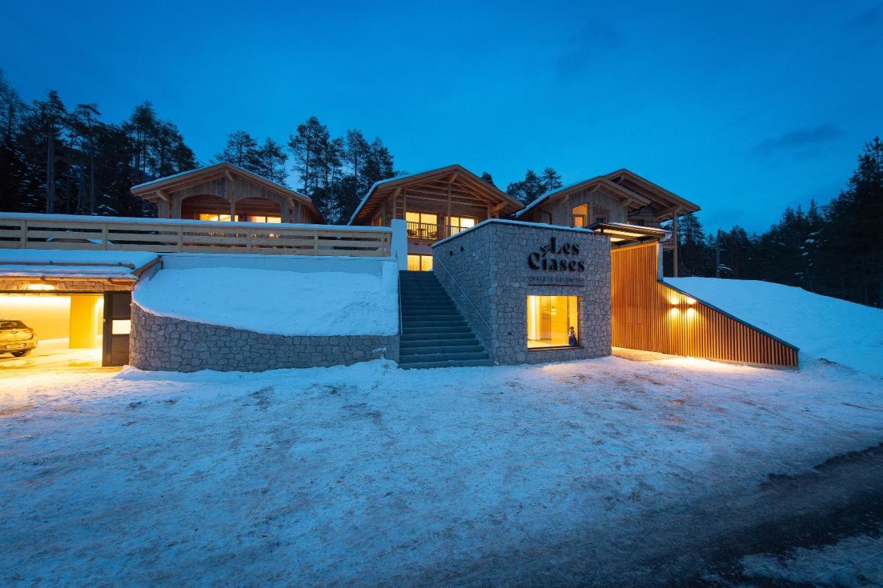 Les Ciases Chalets Dolomites Apt 5 St. Vigil Exterior foto