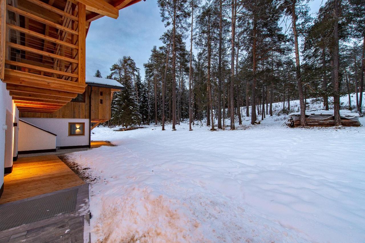 Les Ciases Chalets Dolomites Apt 5 St. Vigil Exterior foto