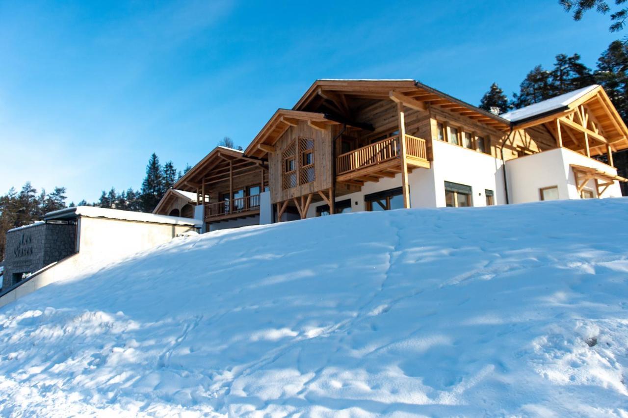 Les Ciases Chalets Dolomites Apt 5 St. Vigil Exterior foto