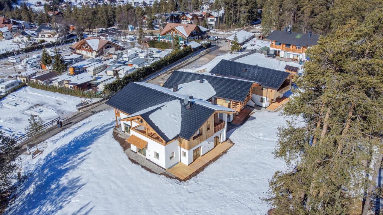 Les Ciases Chalets Dolomites Apt 5 St. Vigil Exterior foto