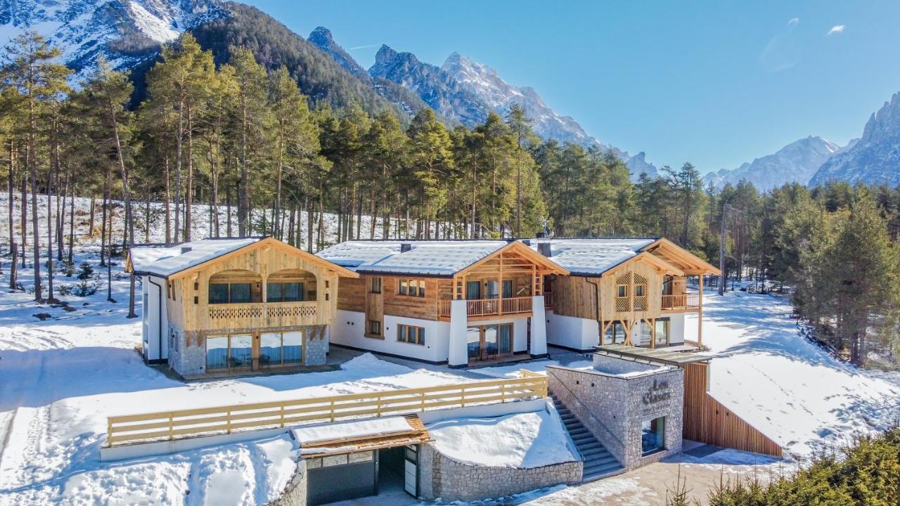 Les Ciases Chalets Dolomites Apt 5 St. Vigil Exterior foto