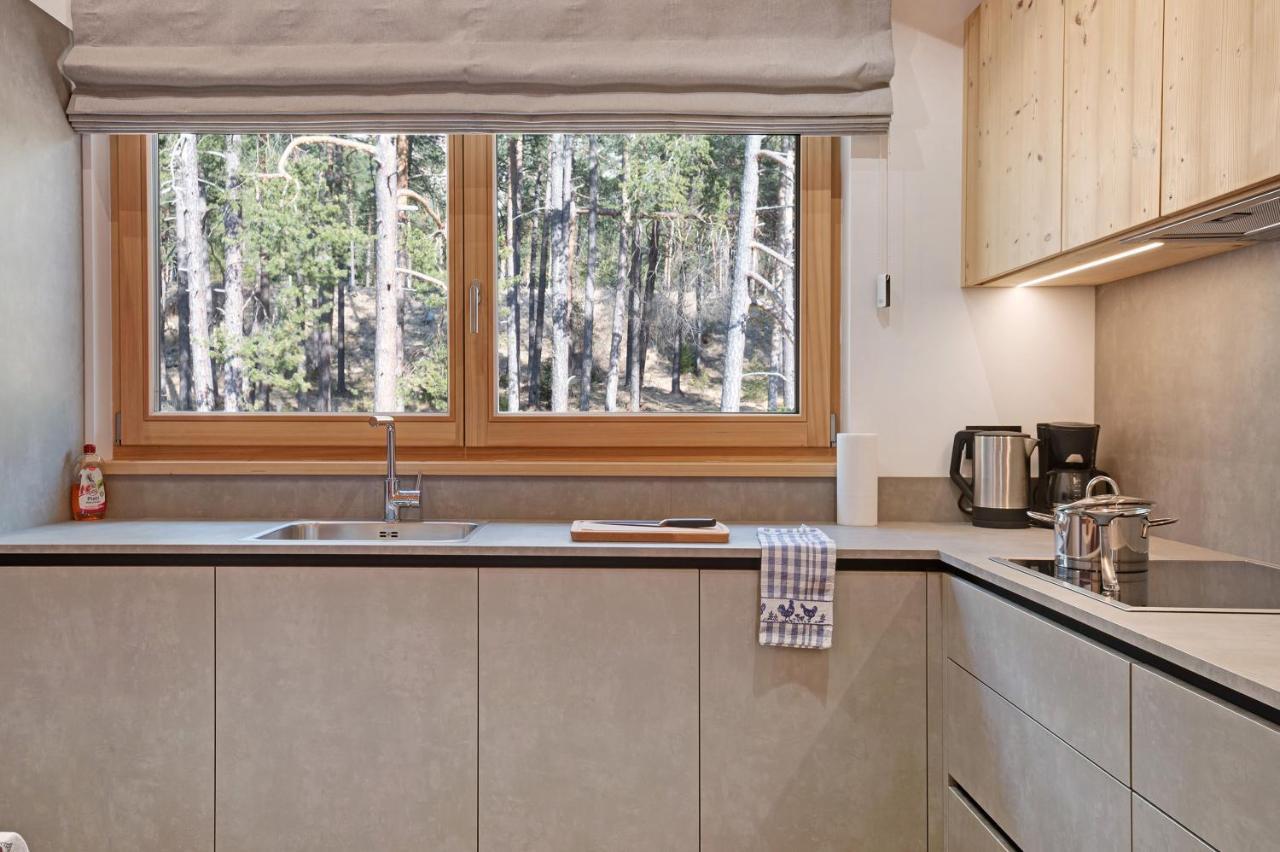Les Ciases Chalets Dolomites Apt 5 St. Vigil Exterior foto