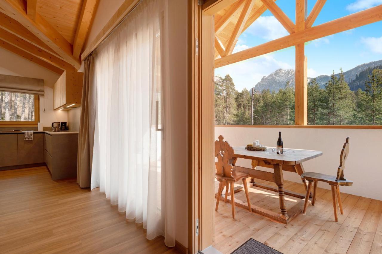 Les Ciases Chalets Dolomites Apt 5 St. Vigil Exterior foto
